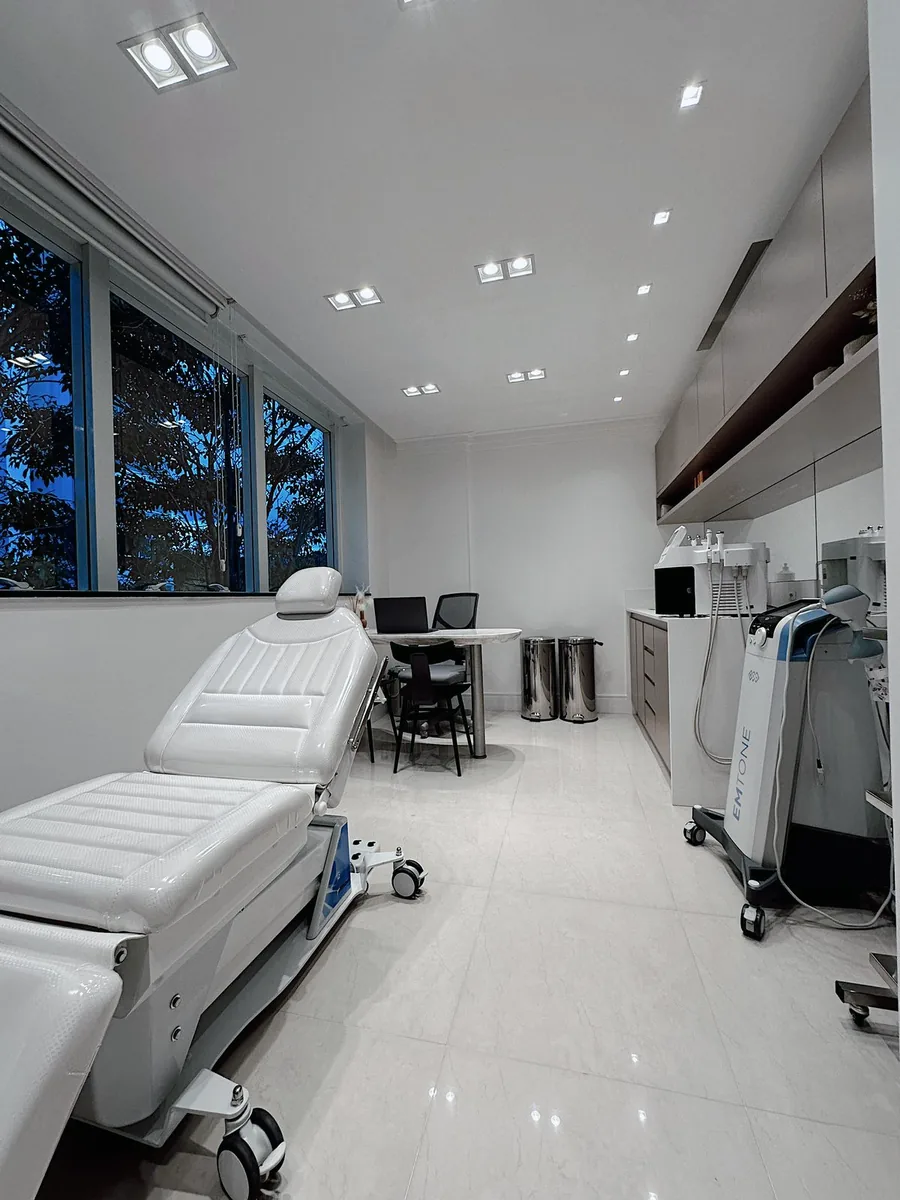 FC Dermatologia, ambiente da clínica em Blumenau